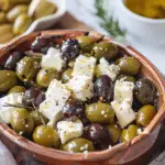 Marinated Olives with Feta