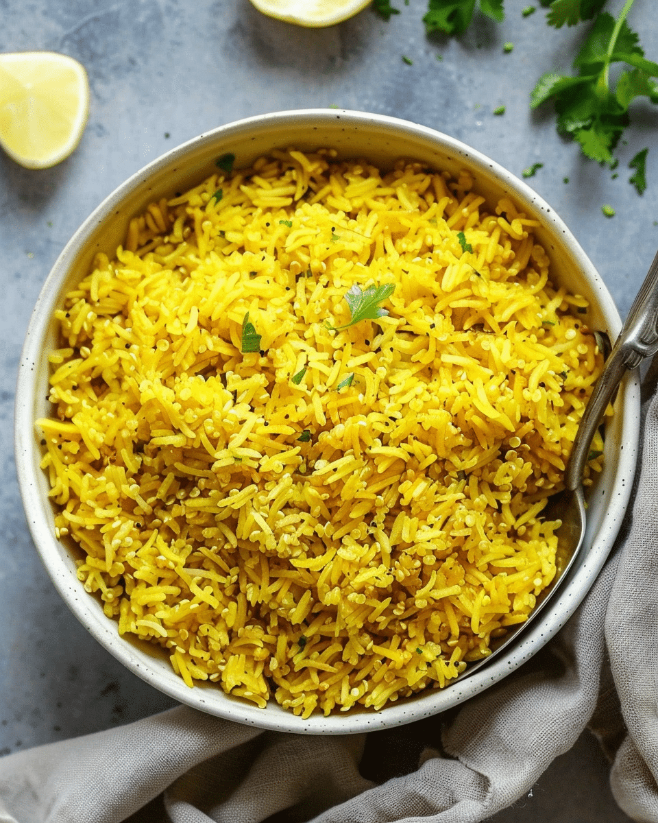 Turmeric Quinoa Rice