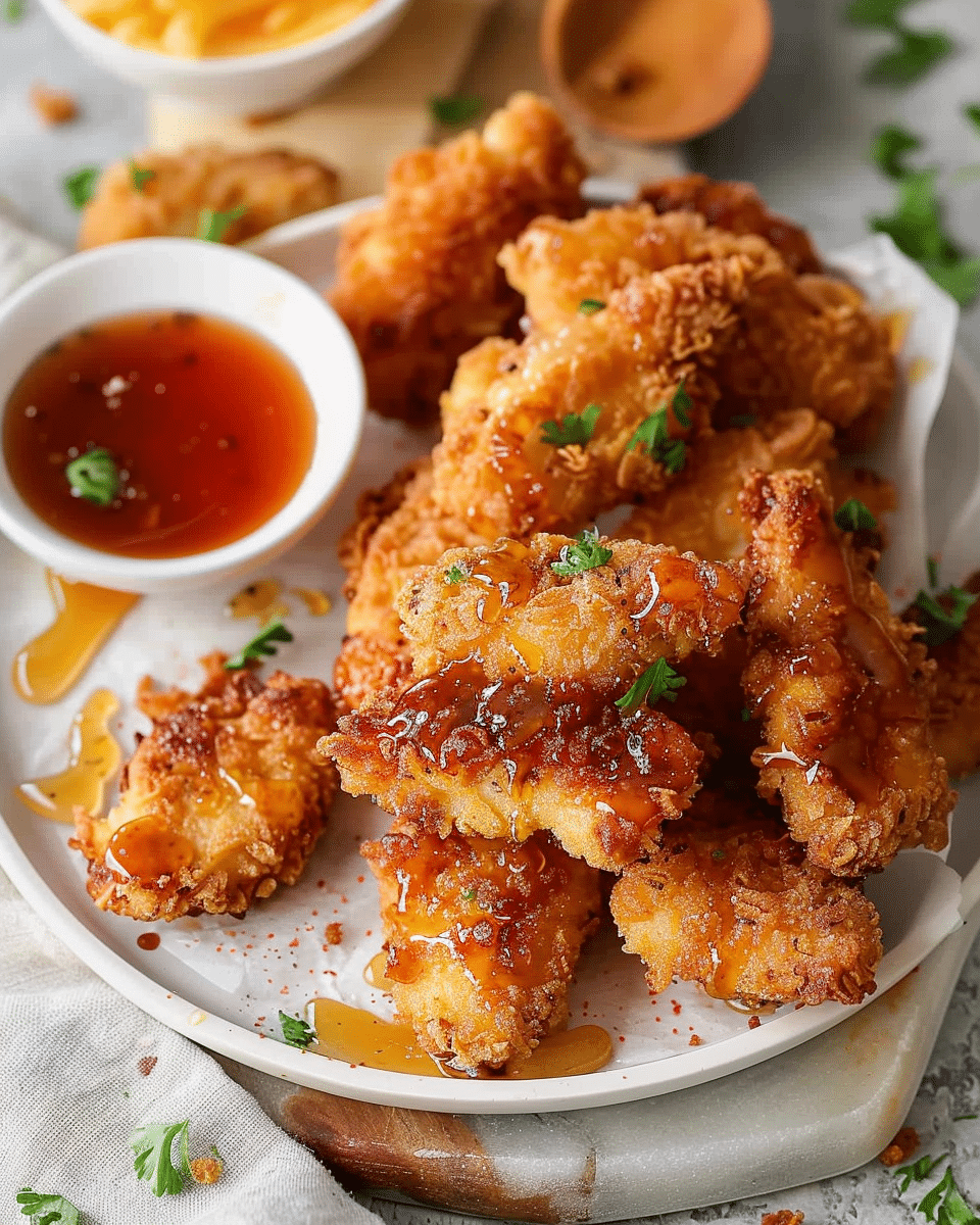 Hot Honey Chicken Nuggets