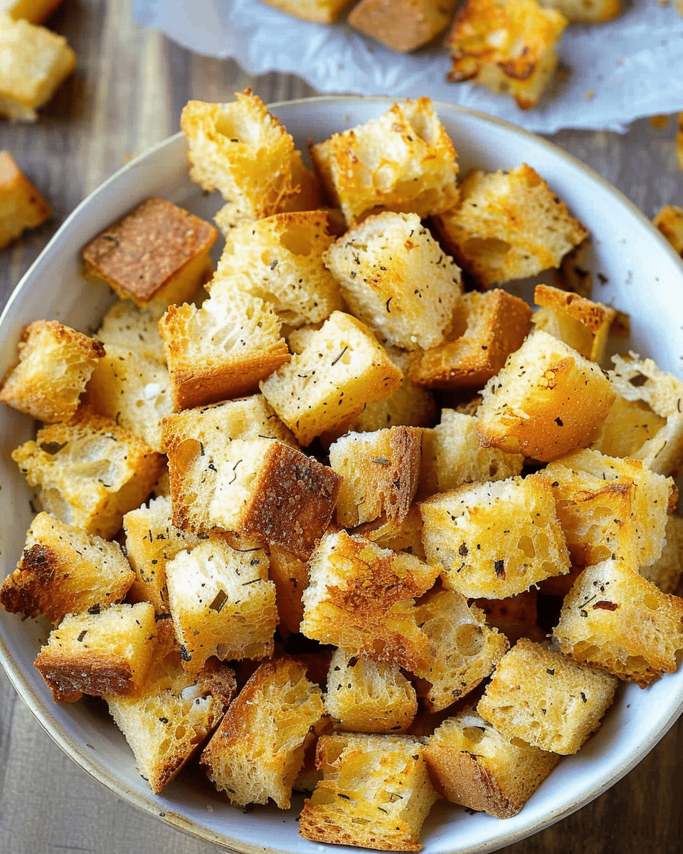 Easy Homemade Croutons