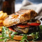 Portobello Mushroom Sandwich