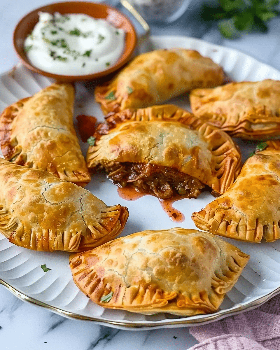 Air Fryer Beef Empanadas