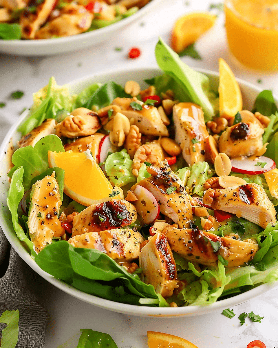 Orange Chicken Salad