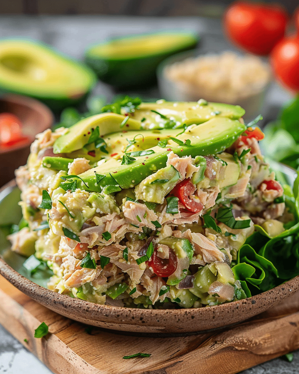 Avocado Tuna Salad