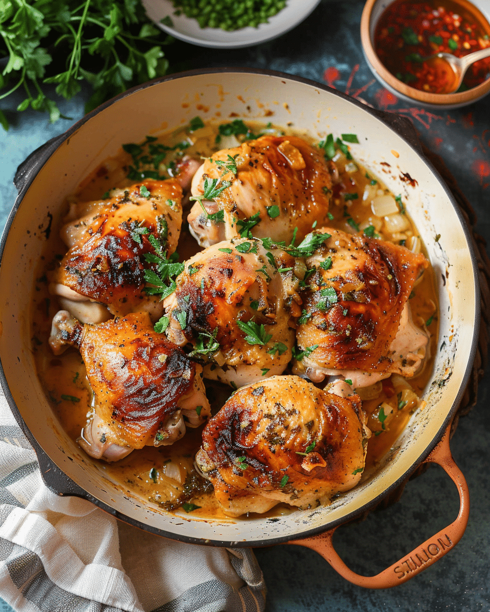 Spanish Garlic Chicken