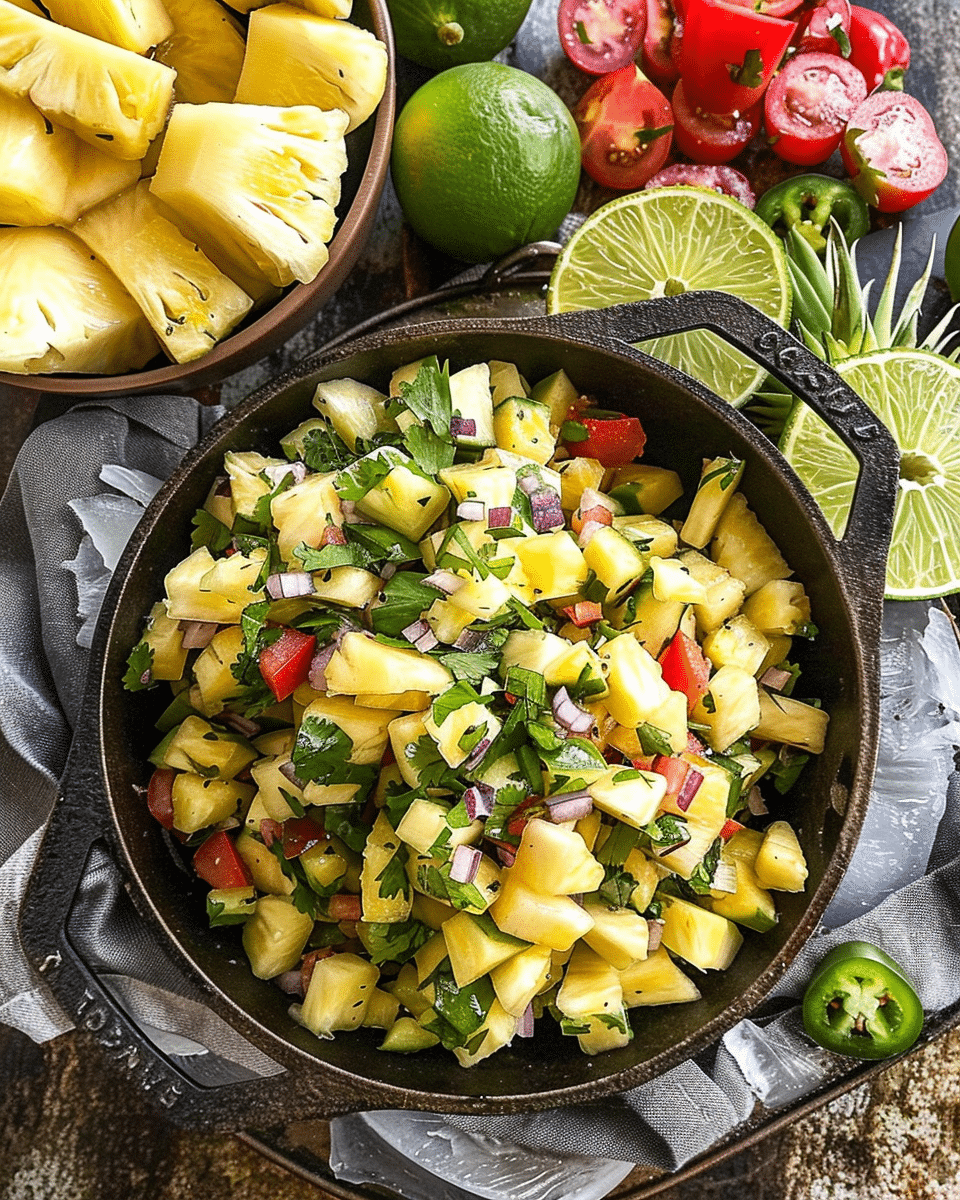 Texas-Style Pineapple Salsa
