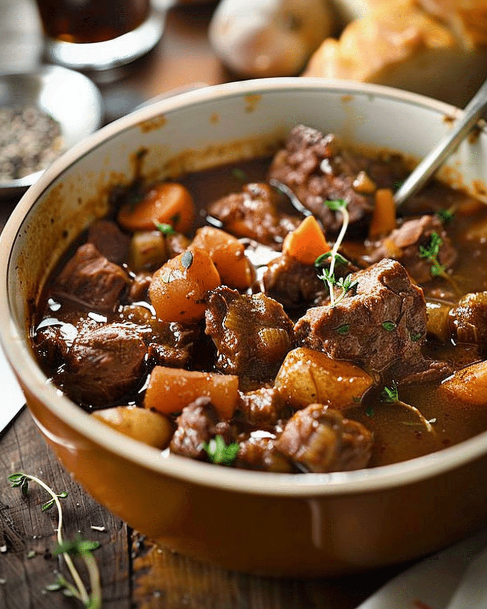 Irish Beef and Guinness Stew