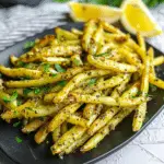 Air Fryer Lemon Pepper Yellow Beans