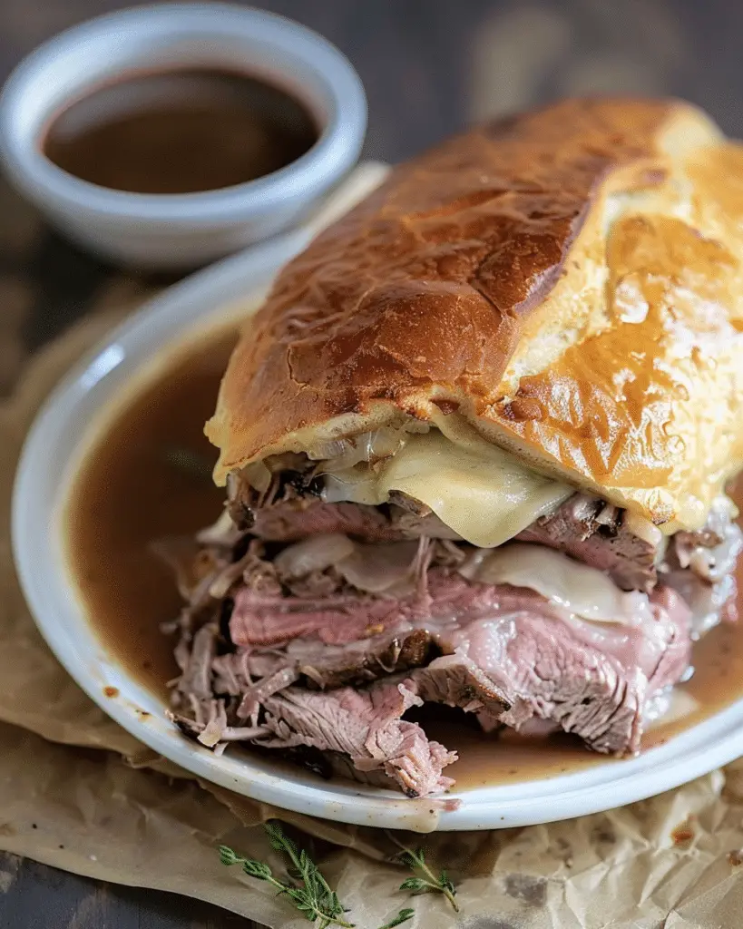 French Rib Boy Prime Rib French Dip | TheFamilyCooking