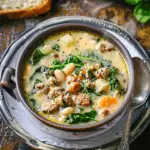 Sausage, White Bean and Escarole Soup