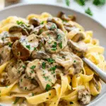 Vegan Mushroom Stroganoff