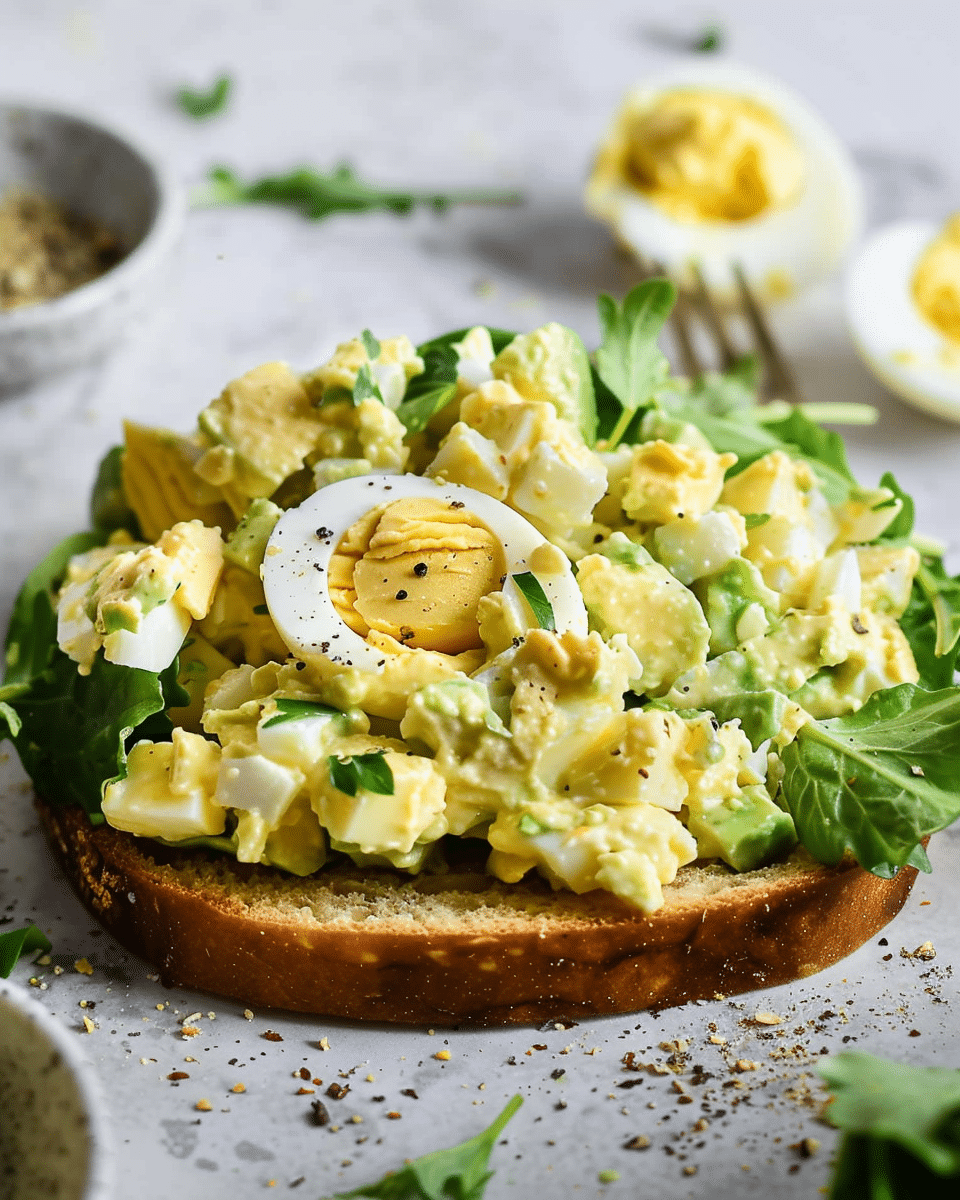 Avocado Egg Salad Recipe
