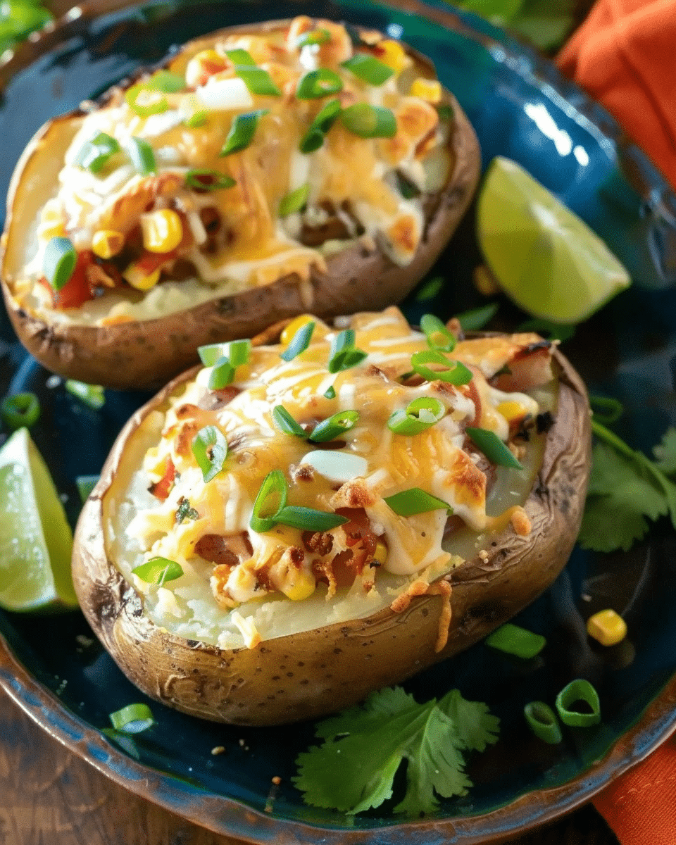 Mexican Baked Potatoes