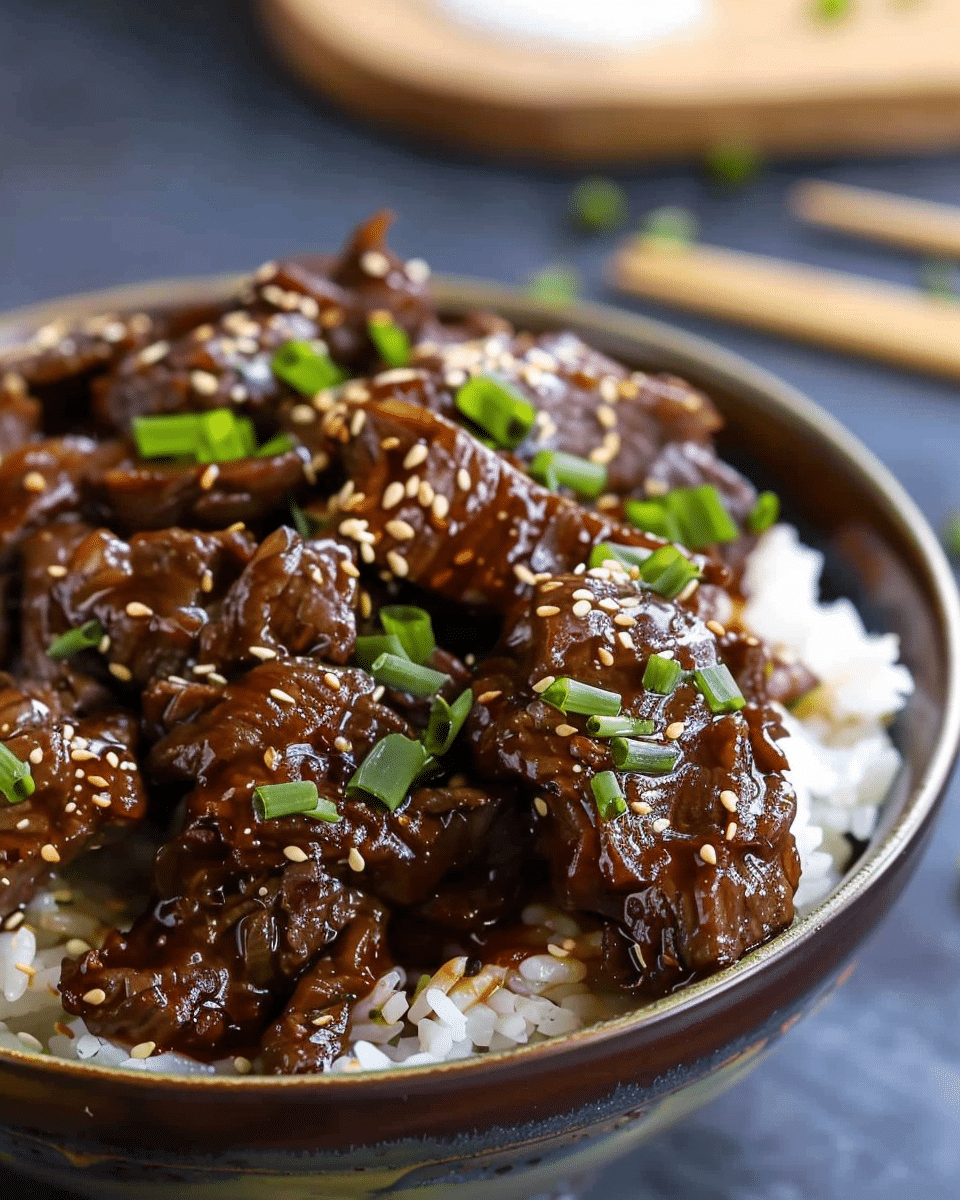 Slow Cooker Korean Beef