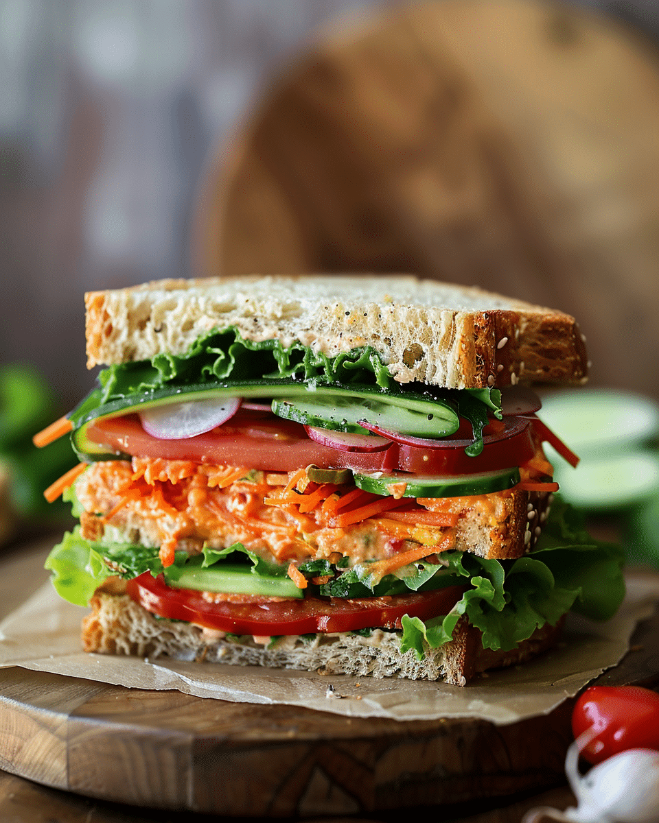 Ultimate Veggie Sandwich