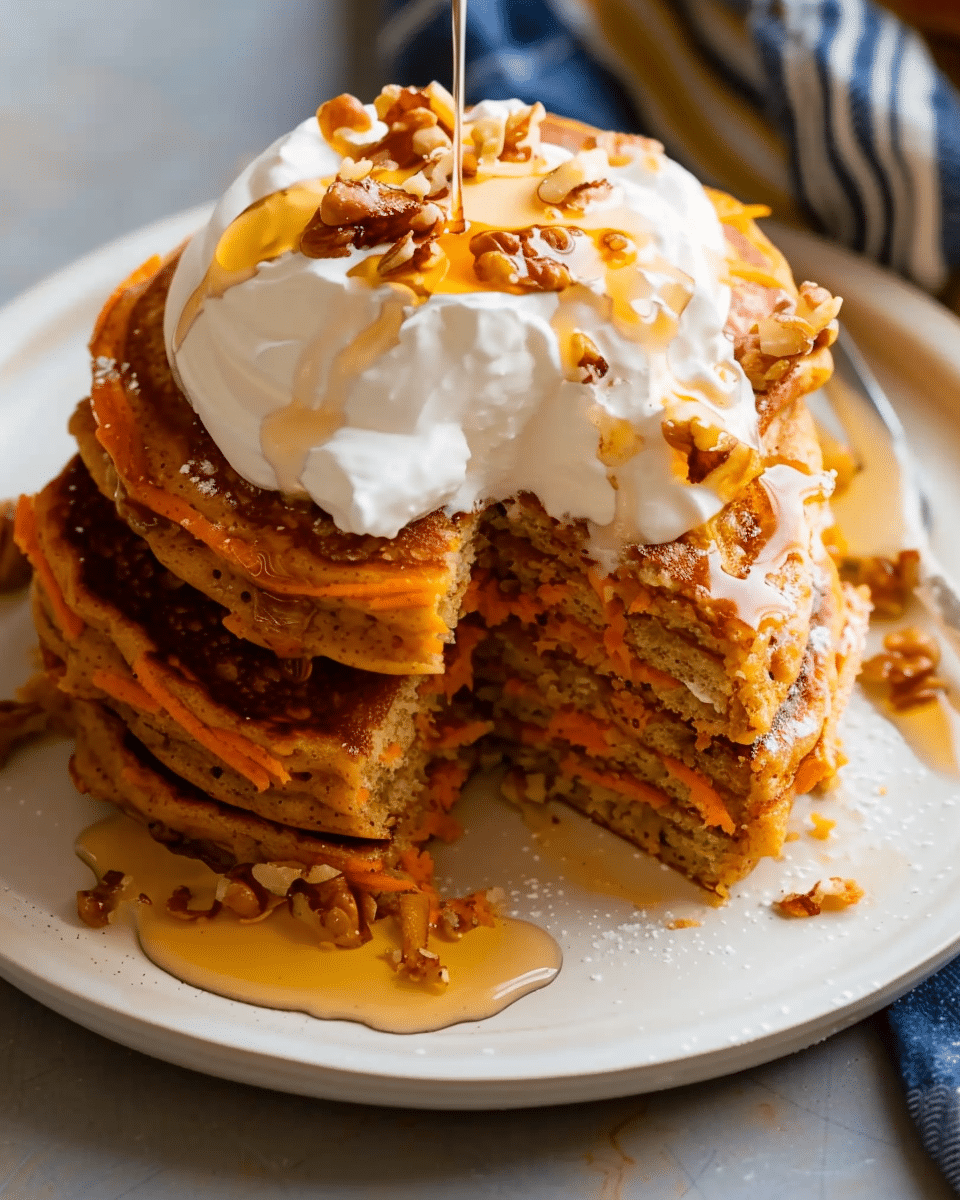 Carrot Cake Pancakes