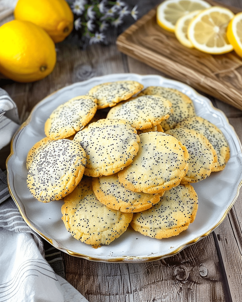 Lemon Poppy Seed Cookies
