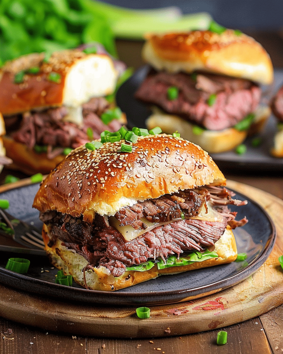 Roast Beef Sliders