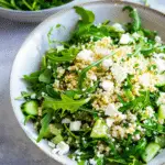 Arugula Couscous Salad with Feta