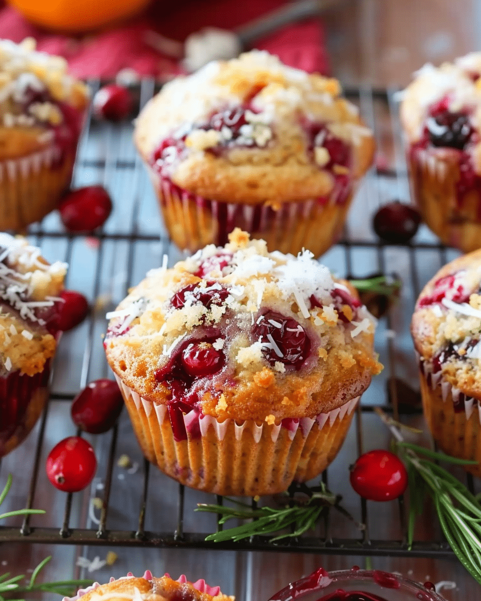 Cranberry Orange Muffins