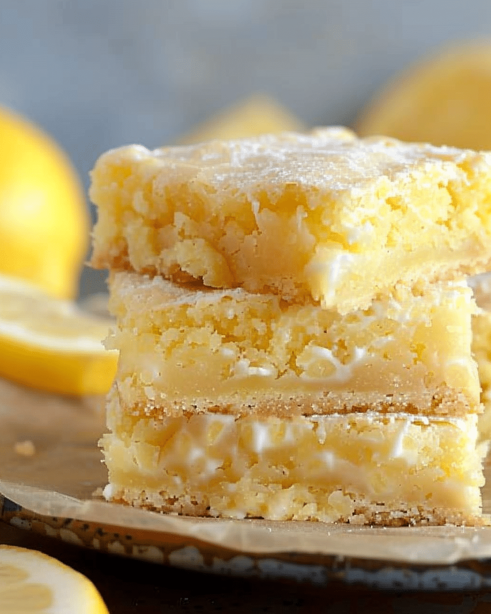 Lemon Brownies