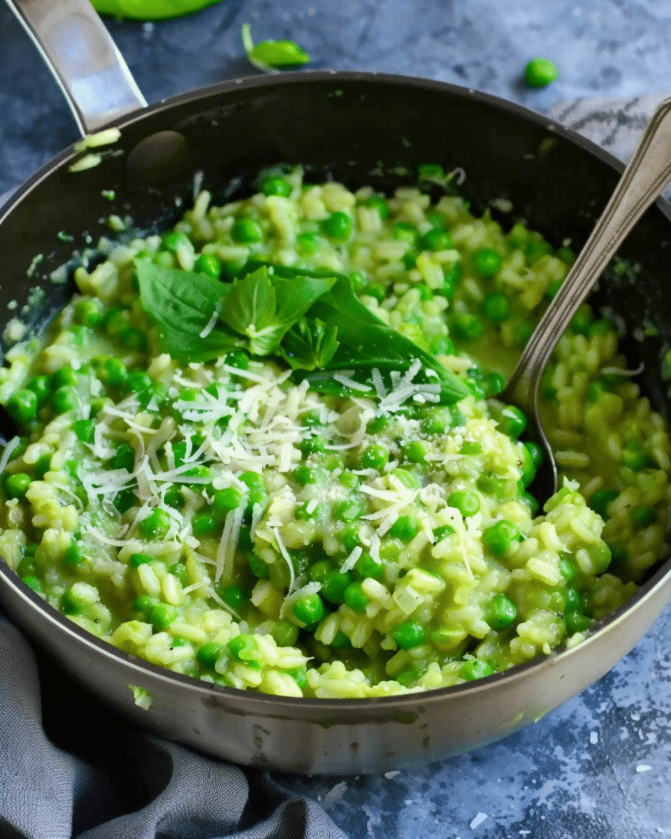 Pea Risotto Recipe