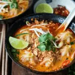 Quick Dumpling Laksa