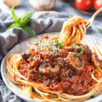 Vegan Mushroom Bolognese