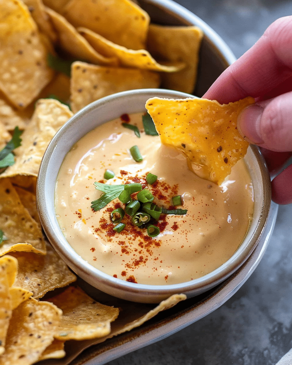 Creamy Vegan Queso