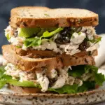 Pumpernickel Chicken Salad Sandwiches