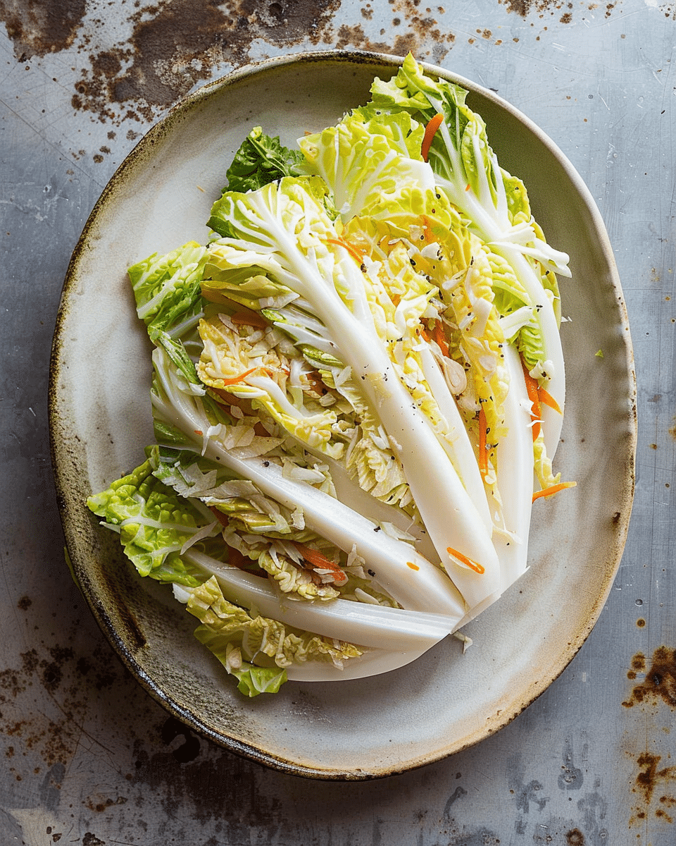 Quick Pickled Napa Cabbage