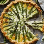 Asparagus, Goat Cheese and Tarragon Tart