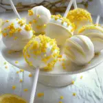 Lemon Cake Pops