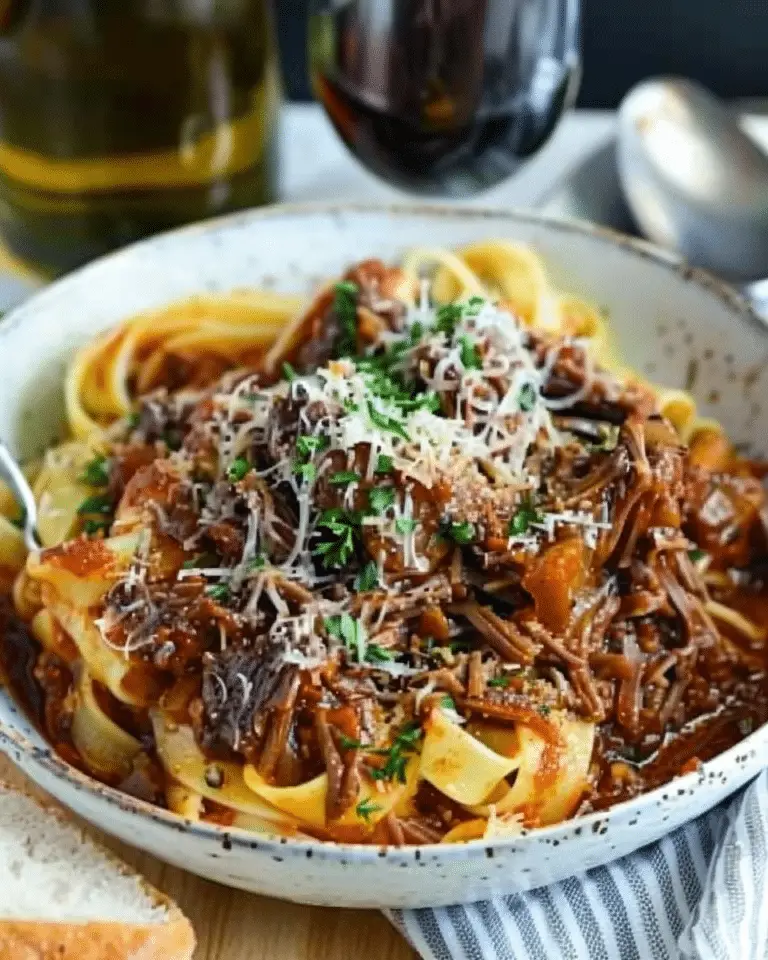 Slow-cooker Beef Ragu | TheFamilyCooking
