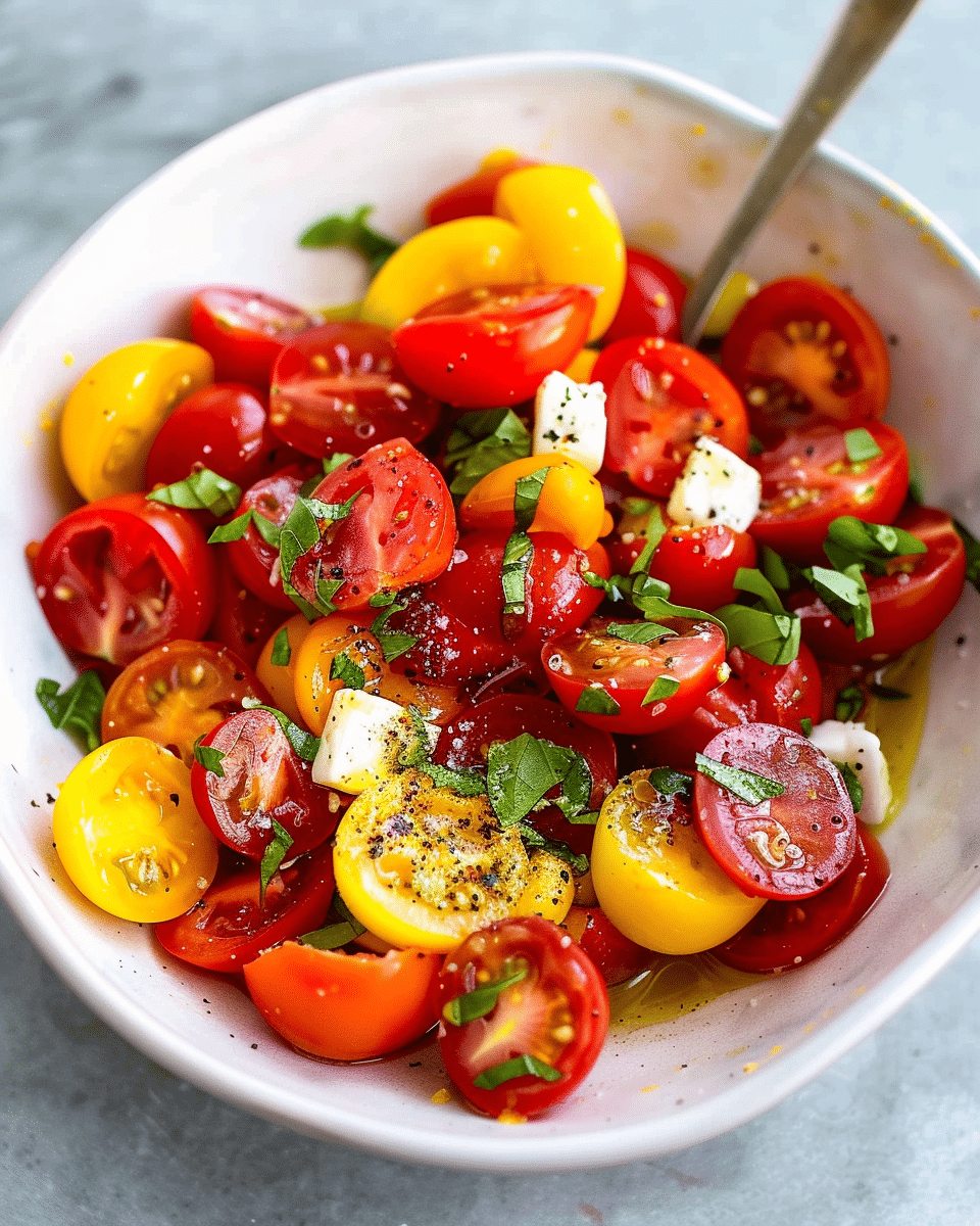 Easy Cherry Tomato Salad