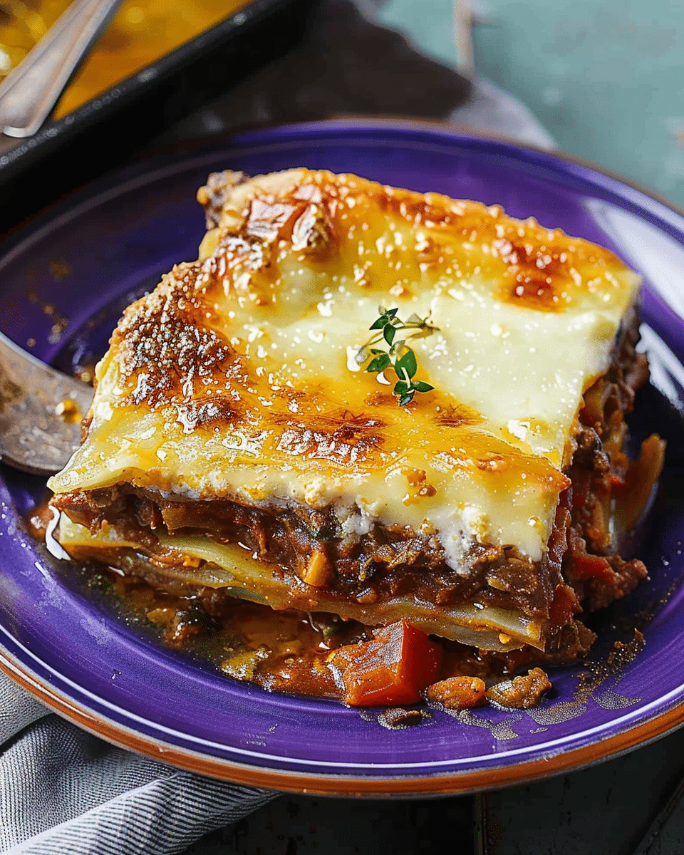 Moussaka Recipe