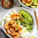 Shrimp Avocado Sushi Bowl