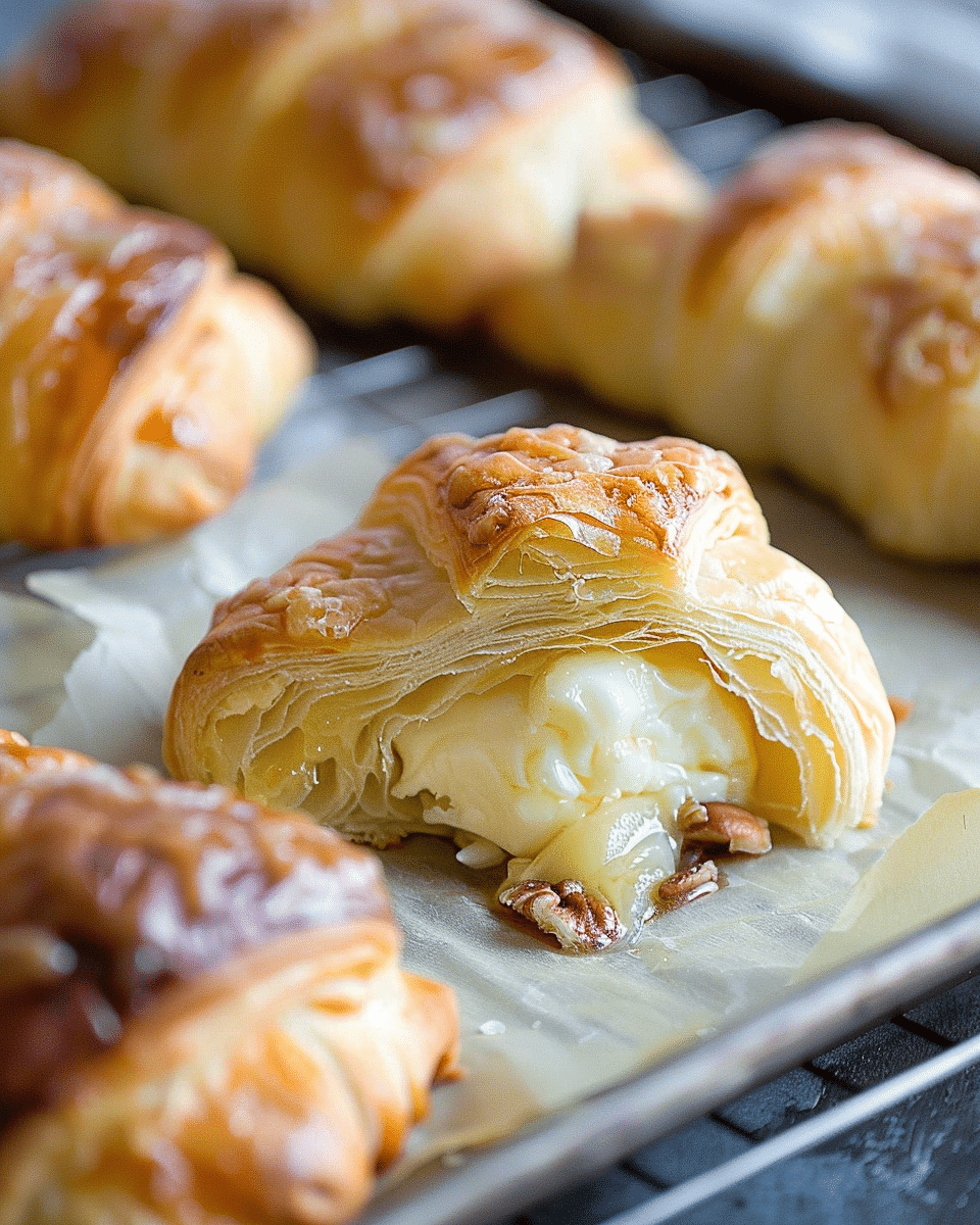 Baked Brie Crescent Rolls