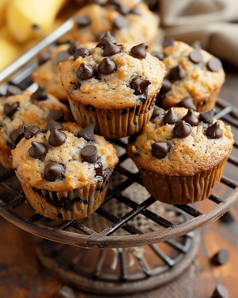 Banana Chocolate Chip Muffins