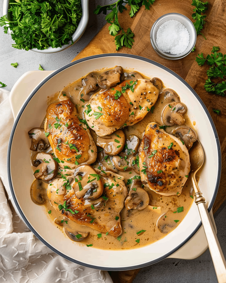 Classic Chicken Marsala