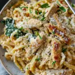 Creamy Parmesan Chicken Pasta