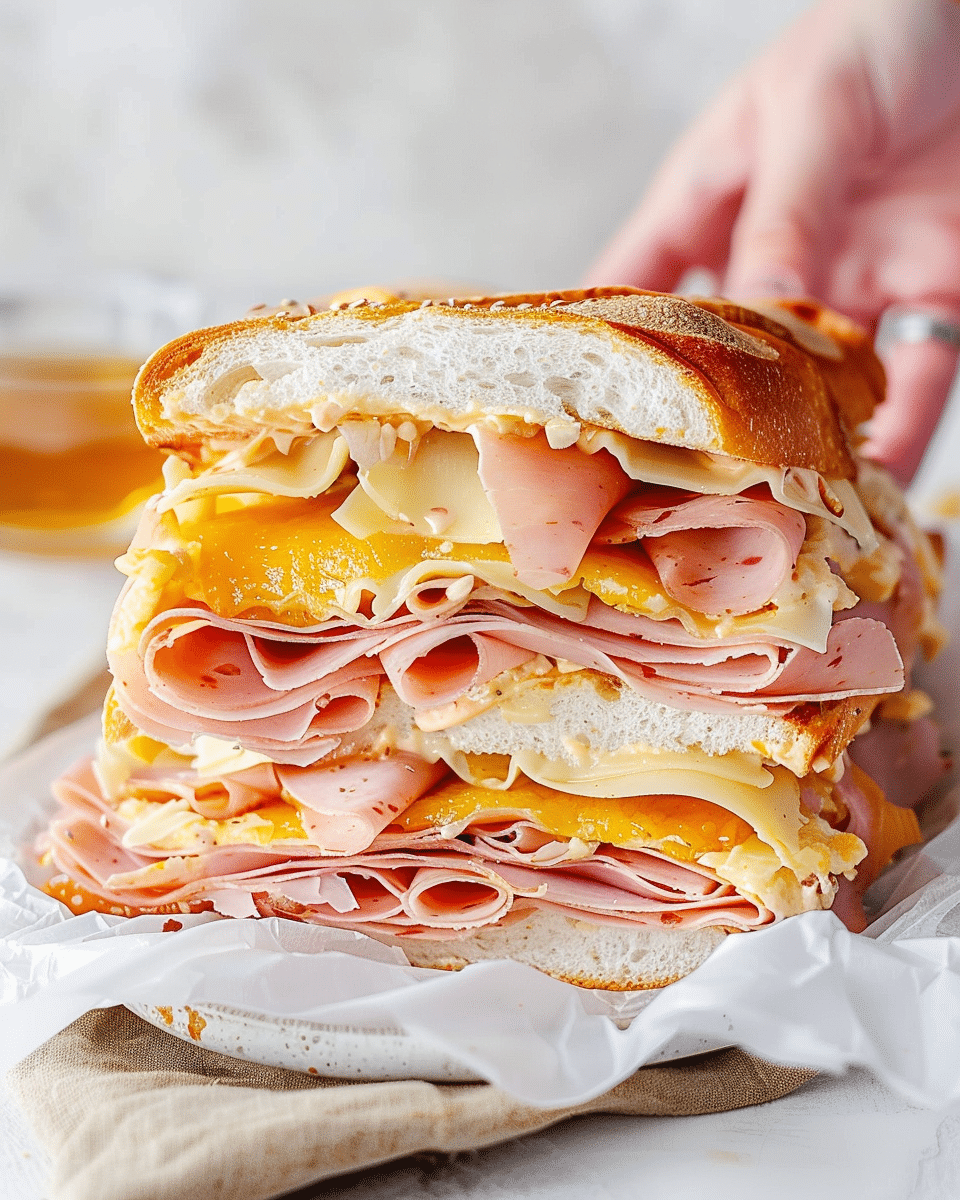 Mortadella Sandwich