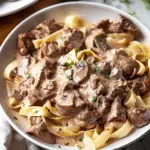 Traditional Beef Stroganoff