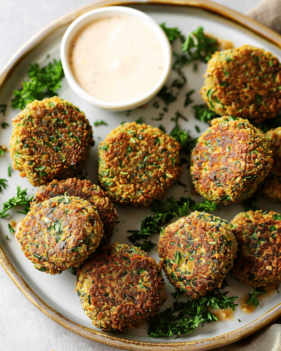 Baked Falafel With Canned Chickpeas