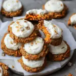 Carrot Cake Cookies-Stuffed