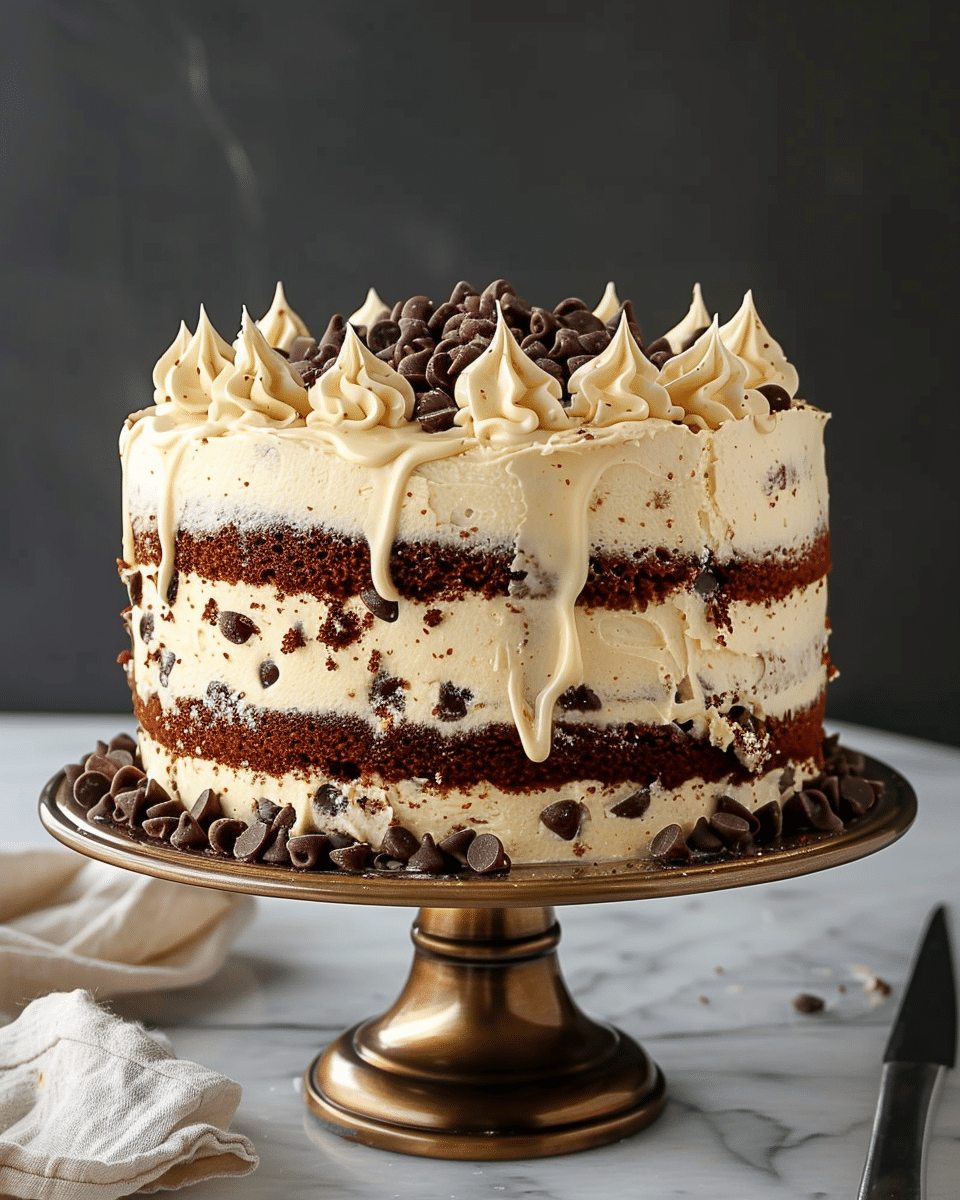 Chocolate Chip Layer Cake