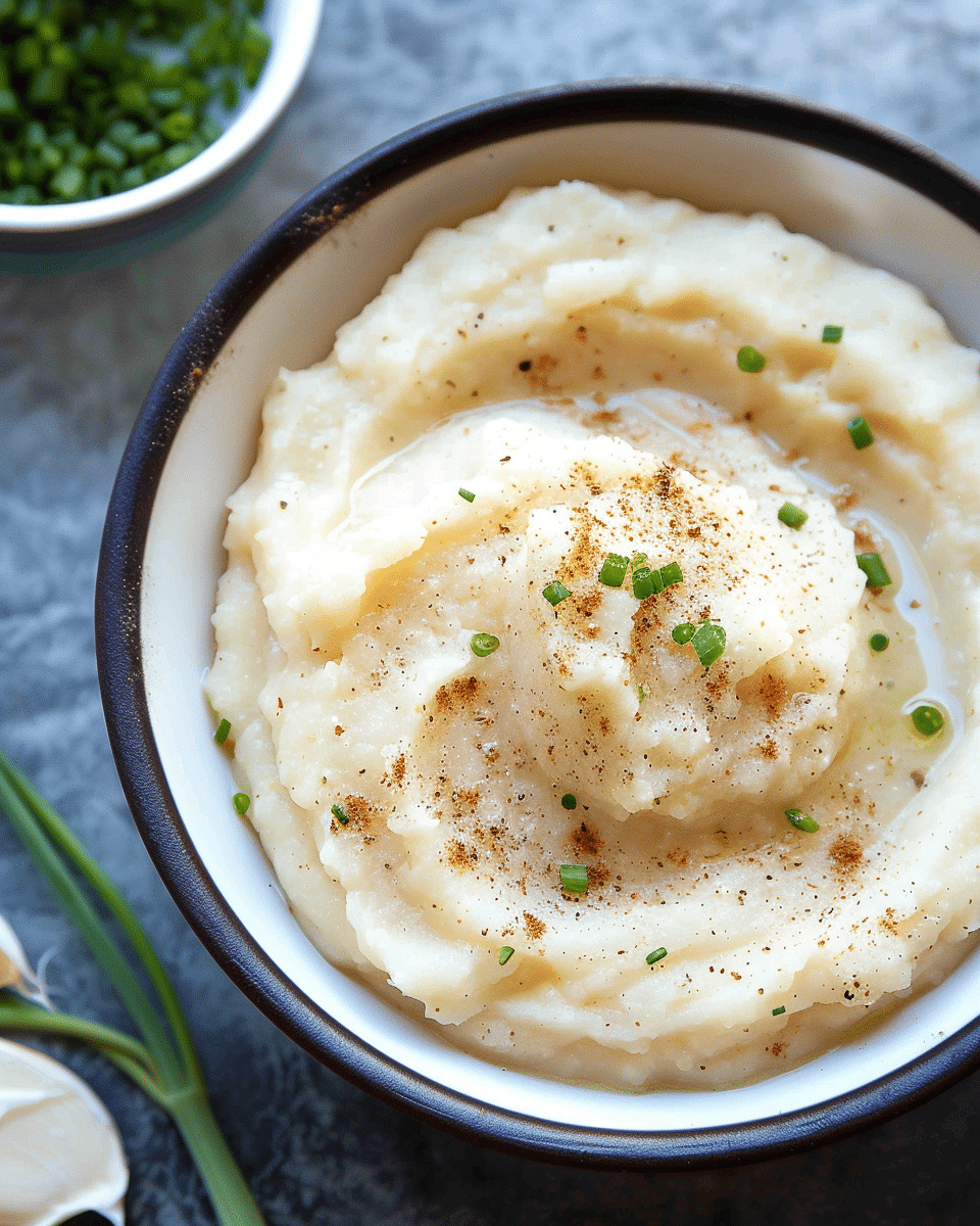 Creamy Parsnip Purée