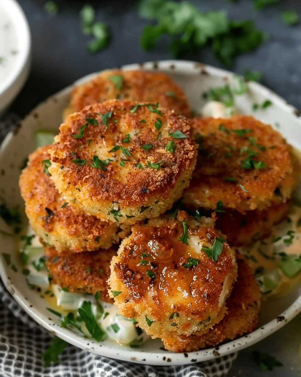 Baked Chicken Rissoles