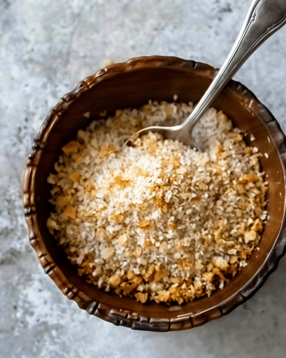 Crispy Panko Breadcrumb Topping