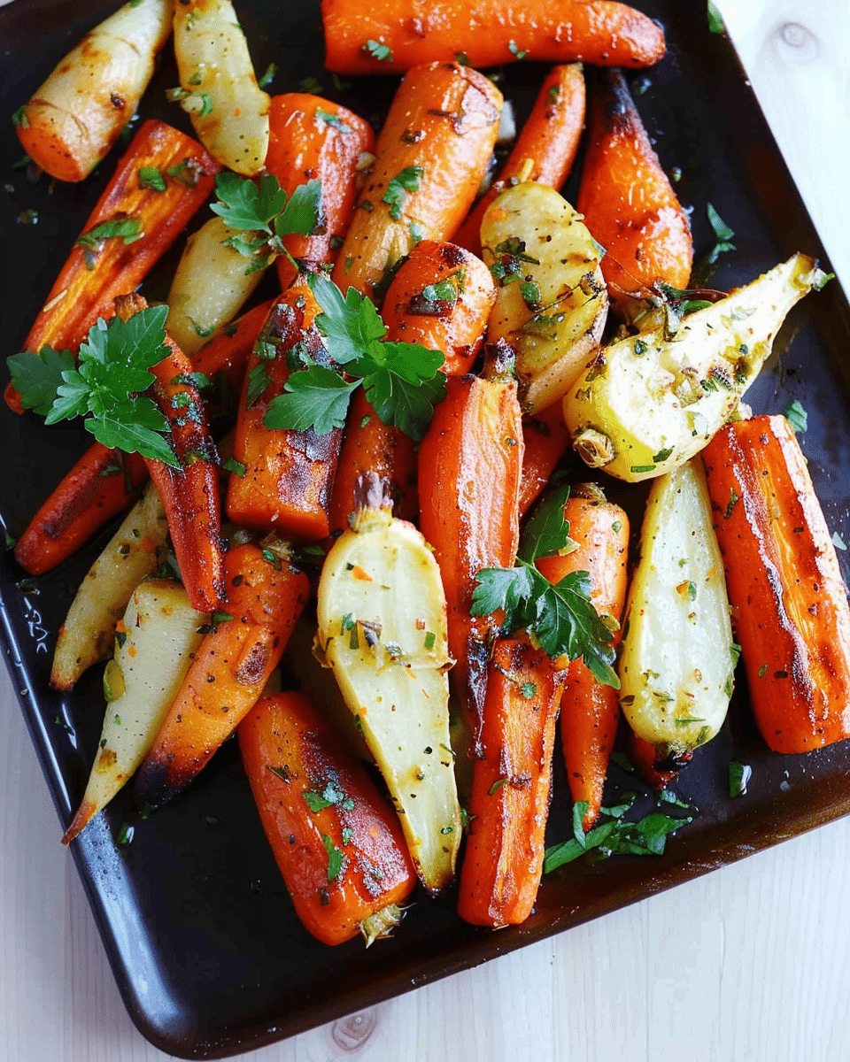 Roasted Carrots and Parsnips